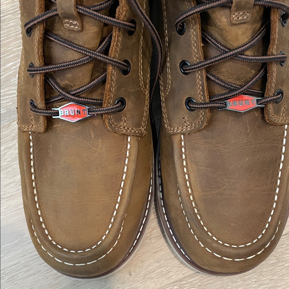 BRUNT Men's Marin Unlined Soft Toe Boots - Brown - EUC with box - Picture 7 of 12